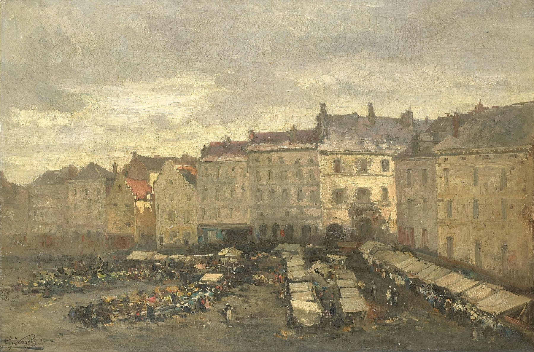 Brussels cityscape