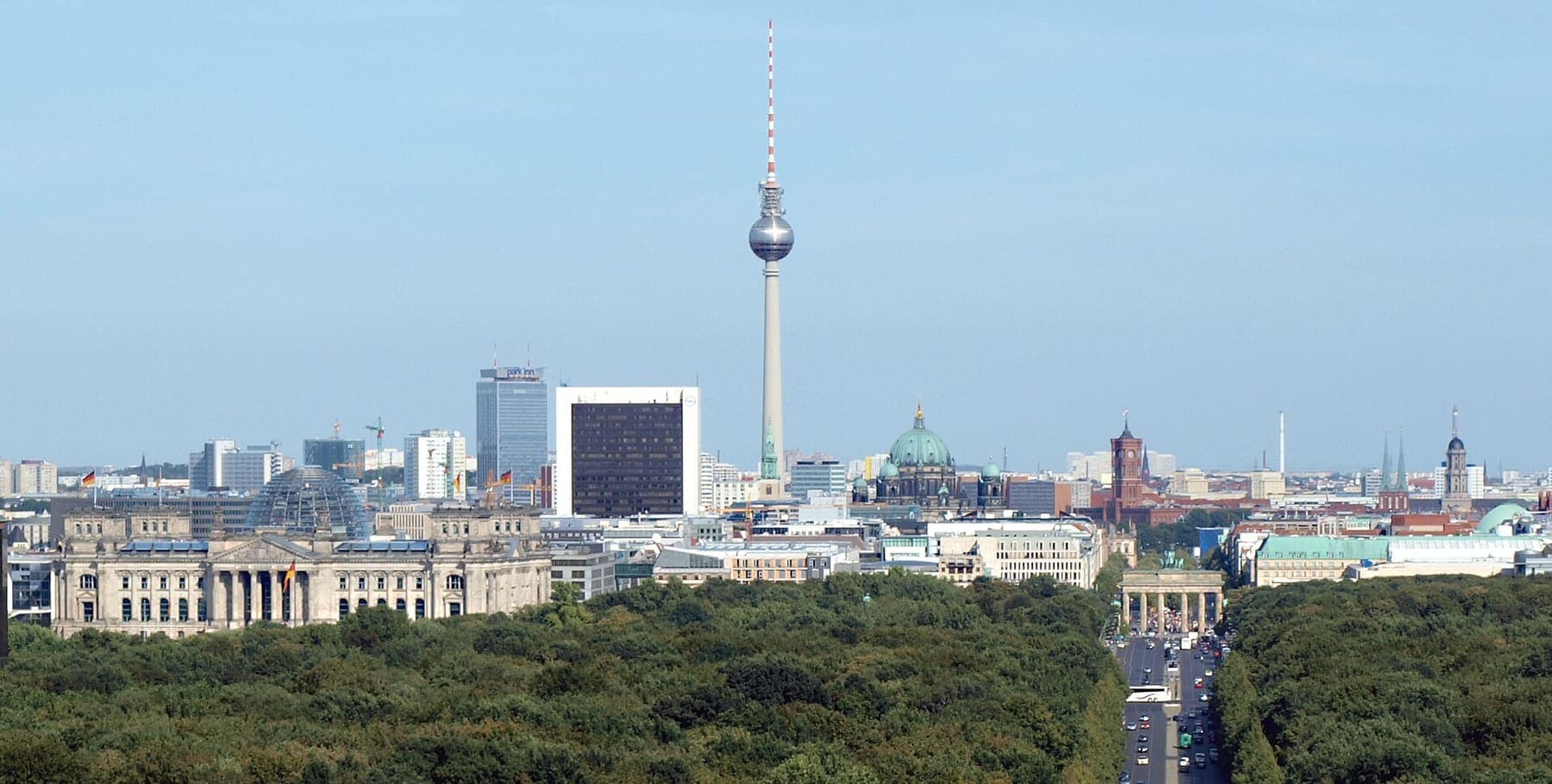 The Berlin skyline