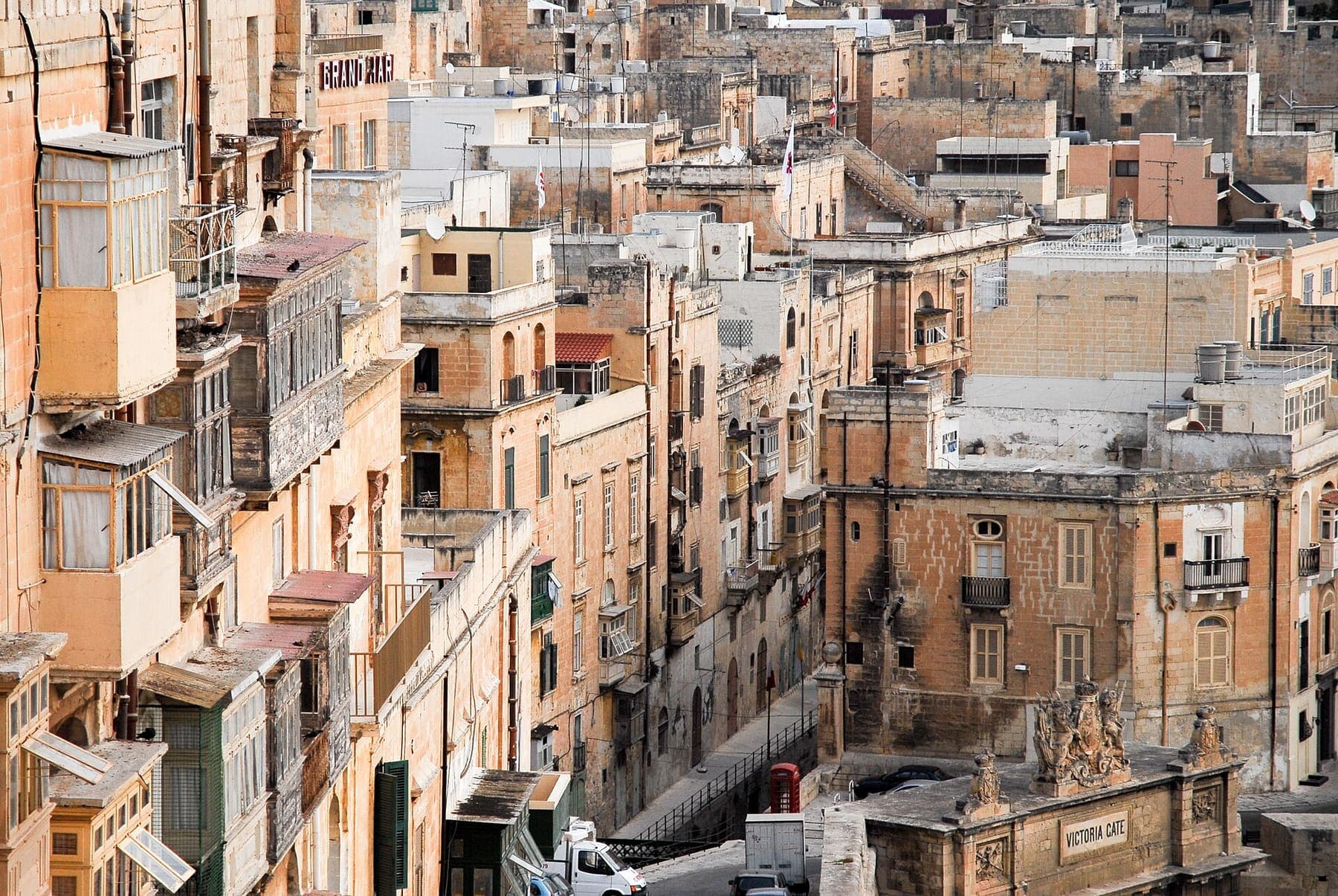 Valletta cityscape